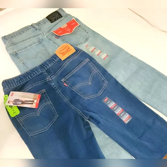 *Sold* Levi's Jeans Lot of 2 Bundle Levi 511 Skinny Slim Pull On 28 30 NEW TAGS - Picture 1 of 13